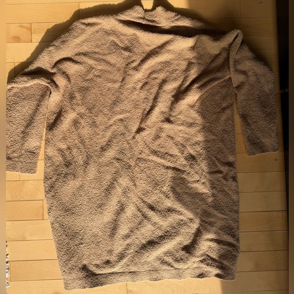 Eileen Fisher Organic Cotton Boucle Long Cardigan Size Medium - Picture 5 of 6